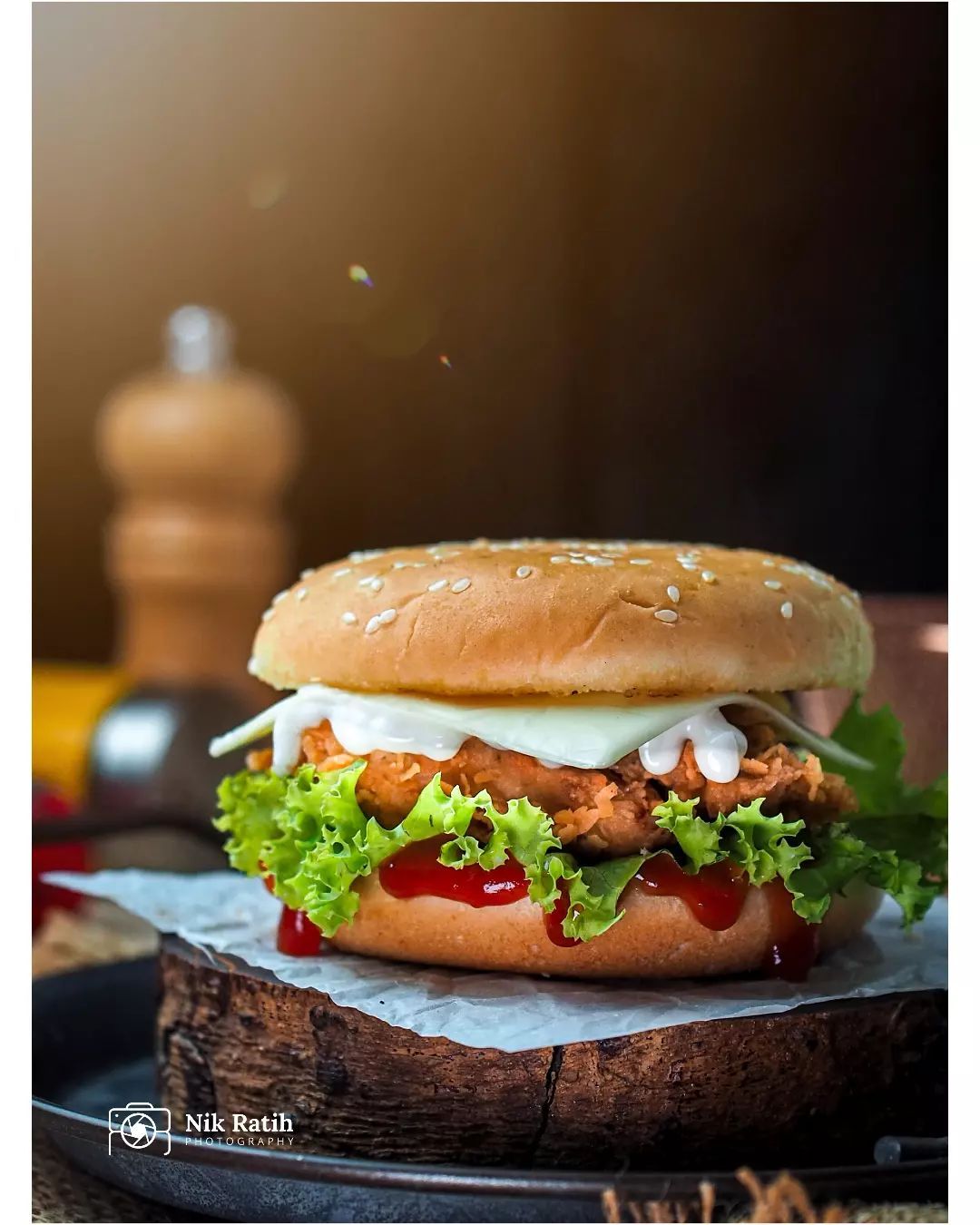 Veg Cheese Burger