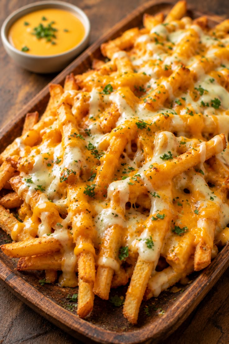 Cheesy Baked Fries