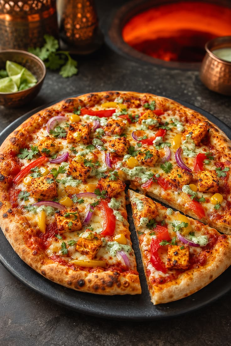 Makhani Paneer Pizza