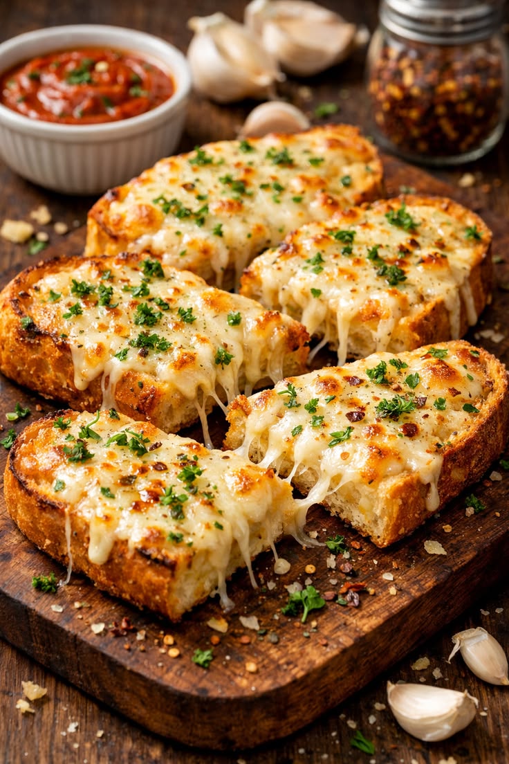 Loaded Garlic Bread