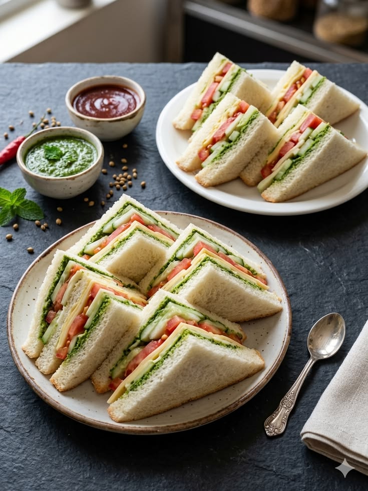 Veg Club Sandwich
