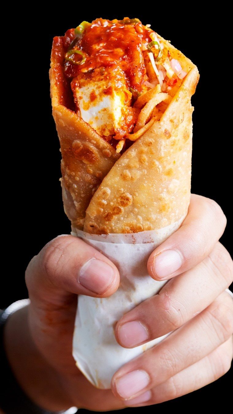 Peri Peri Paneer Roll