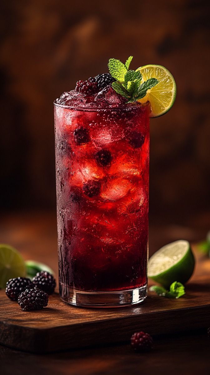 Blackcurrant Mojito